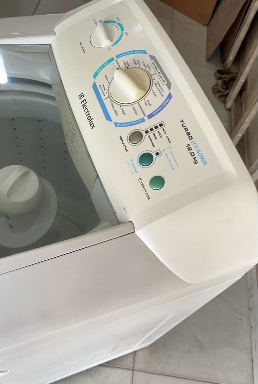 Máquina de Lavar Eletrolux 12KG Turbo Muito Conservada FAÇO ENTREGA  - Foto 5