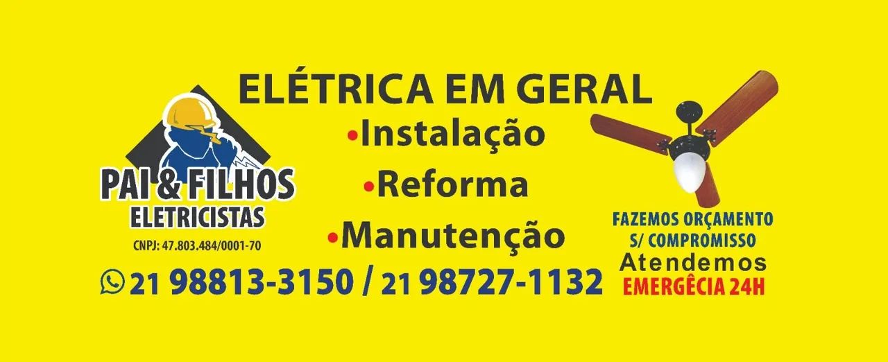 Eletricista residencial e comercial 