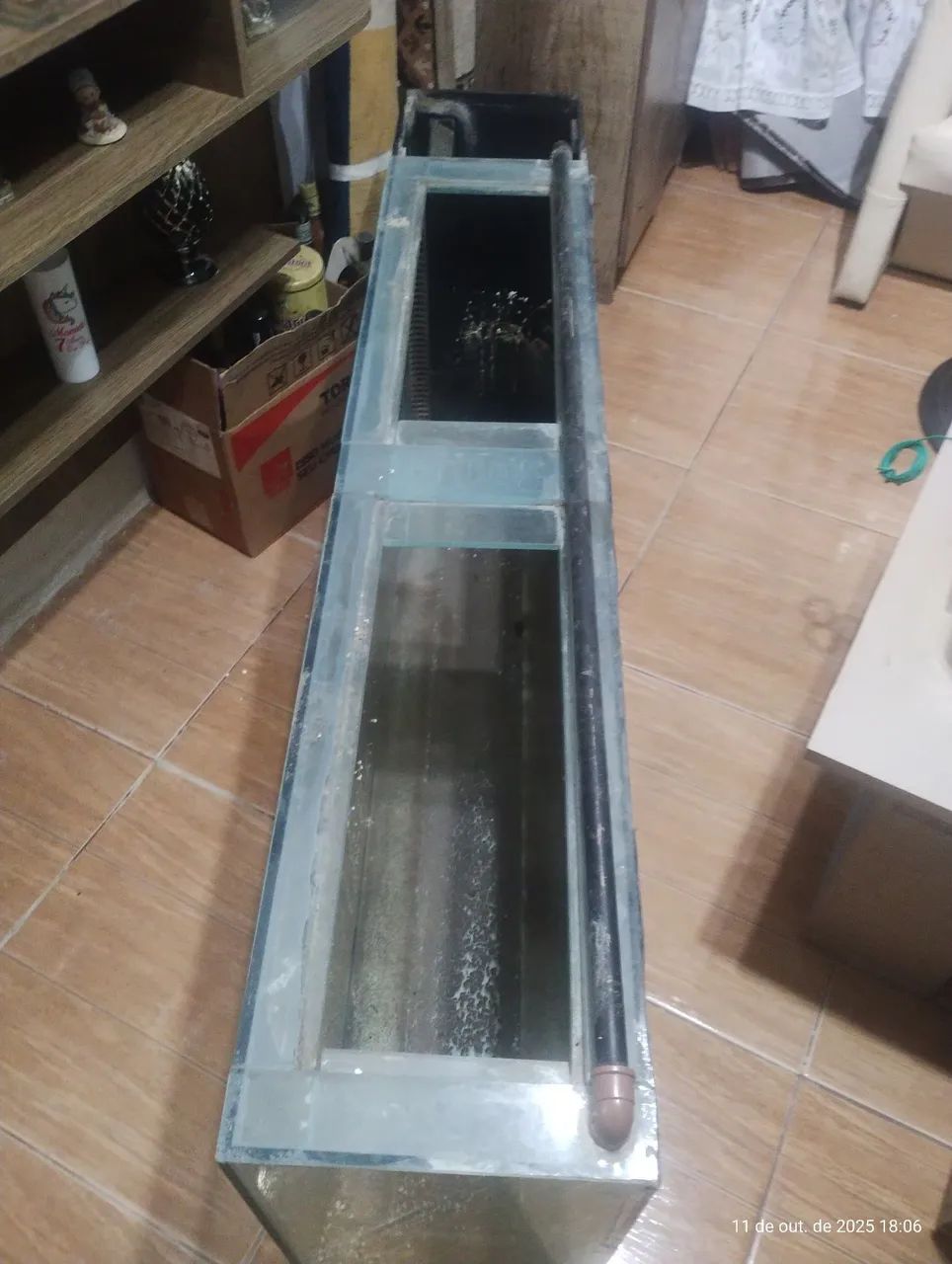 Aquário com sump