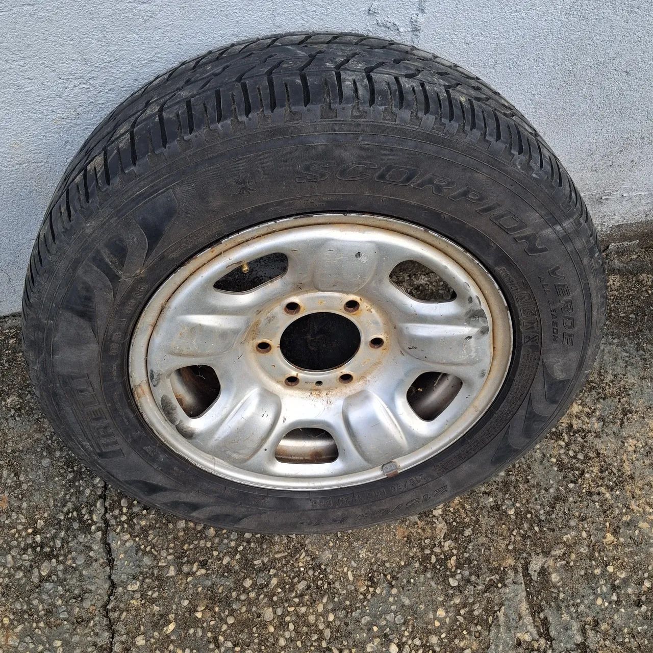 Roda Chevrolet S10 aro 16 de ferro - Foto 4