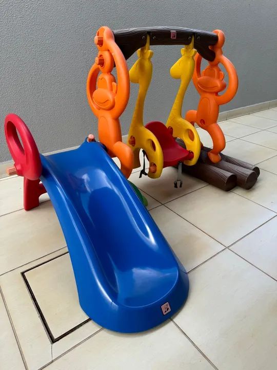 Escorrega e Balanço Infantil - Diversão garantida! - Foto 5