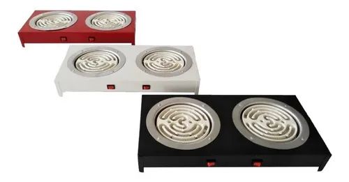 Fogão elétrico 2 Boca Espiral Mola 220v 1000w - Foto 3