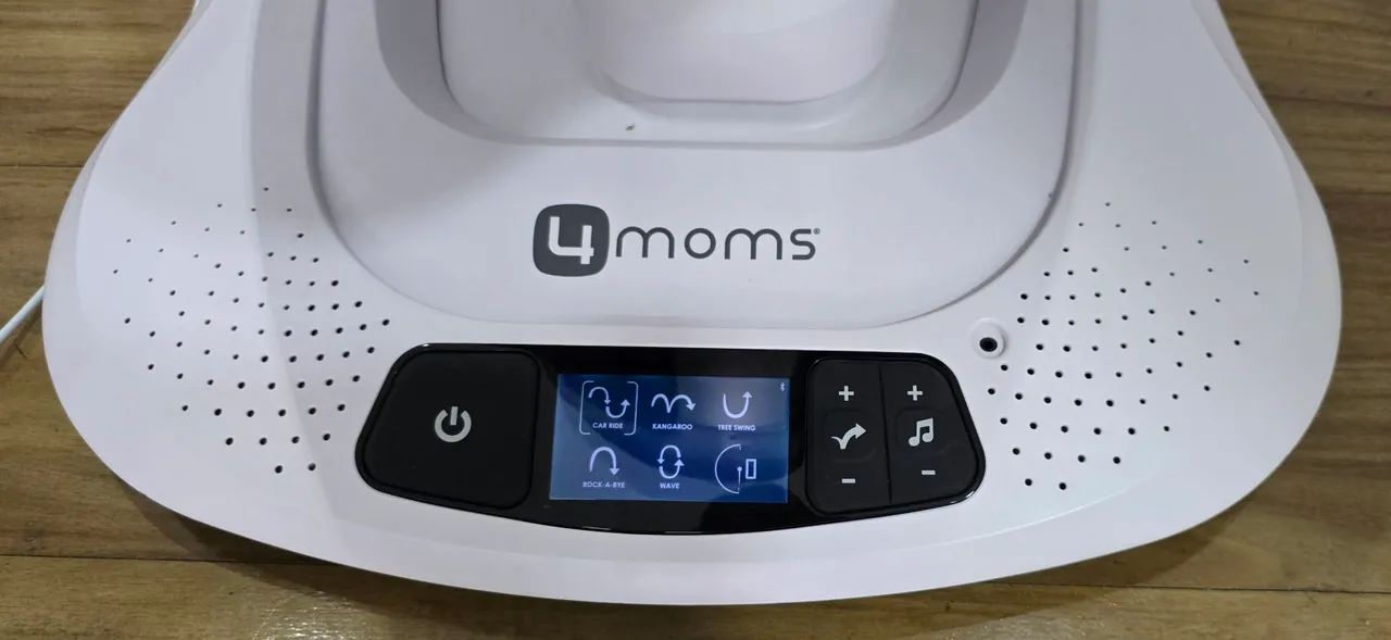 Cadeira de balanço elétrica 4moms Mamaroo - Foto 4