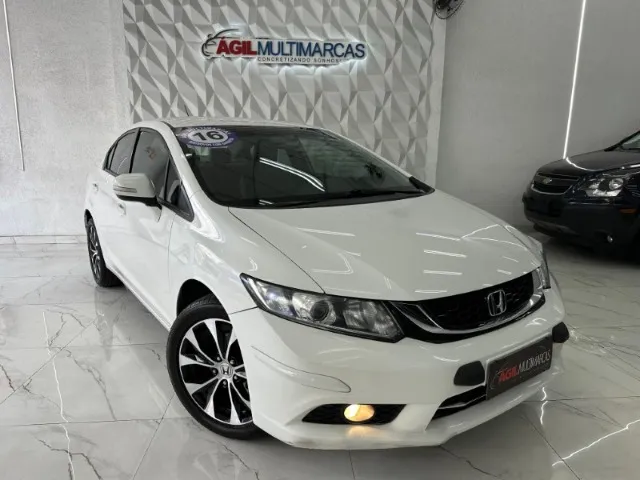 Honda Civic 2.0 LXR Aut. Flex 2016 Único Dono