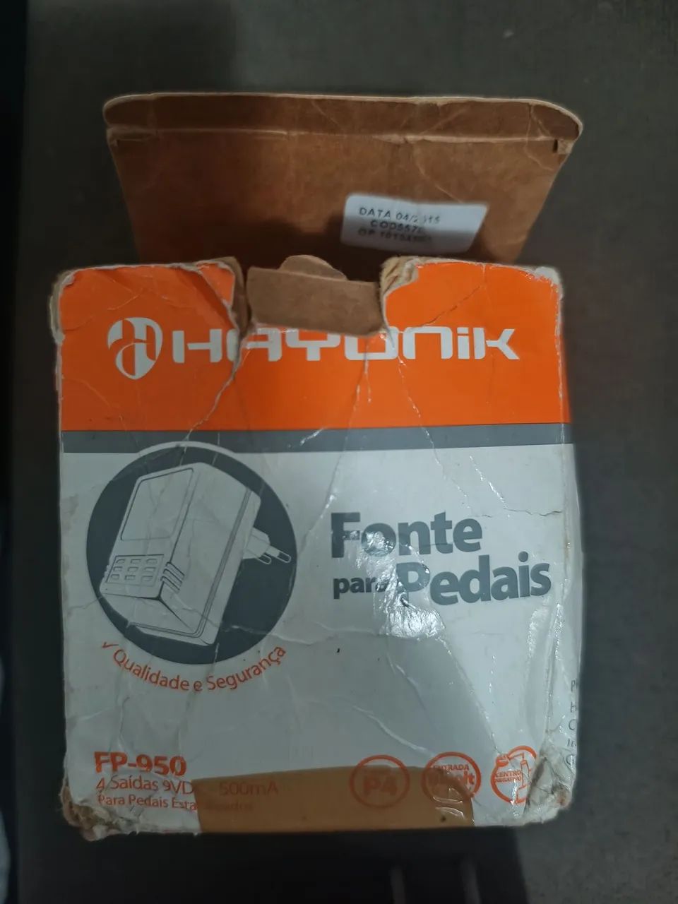 Fonte Hayonik FP 950 9V 500mA - Foto 2