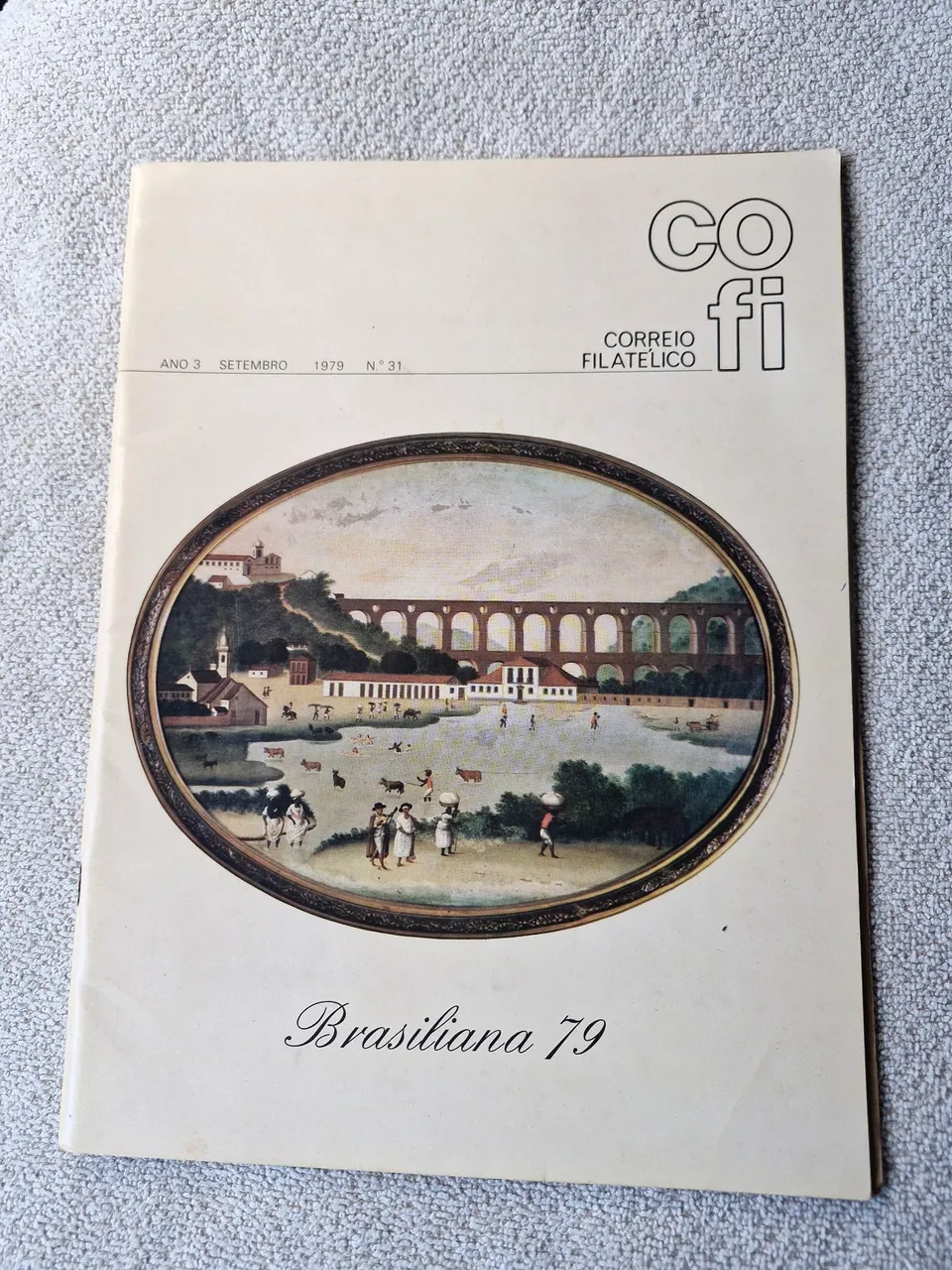 Revista Correio Filatélico - Brasiliana 79