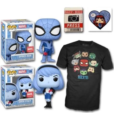 Funko Marvel Collector Corps Subscription Box: Spider-Man Blue - Foto 3