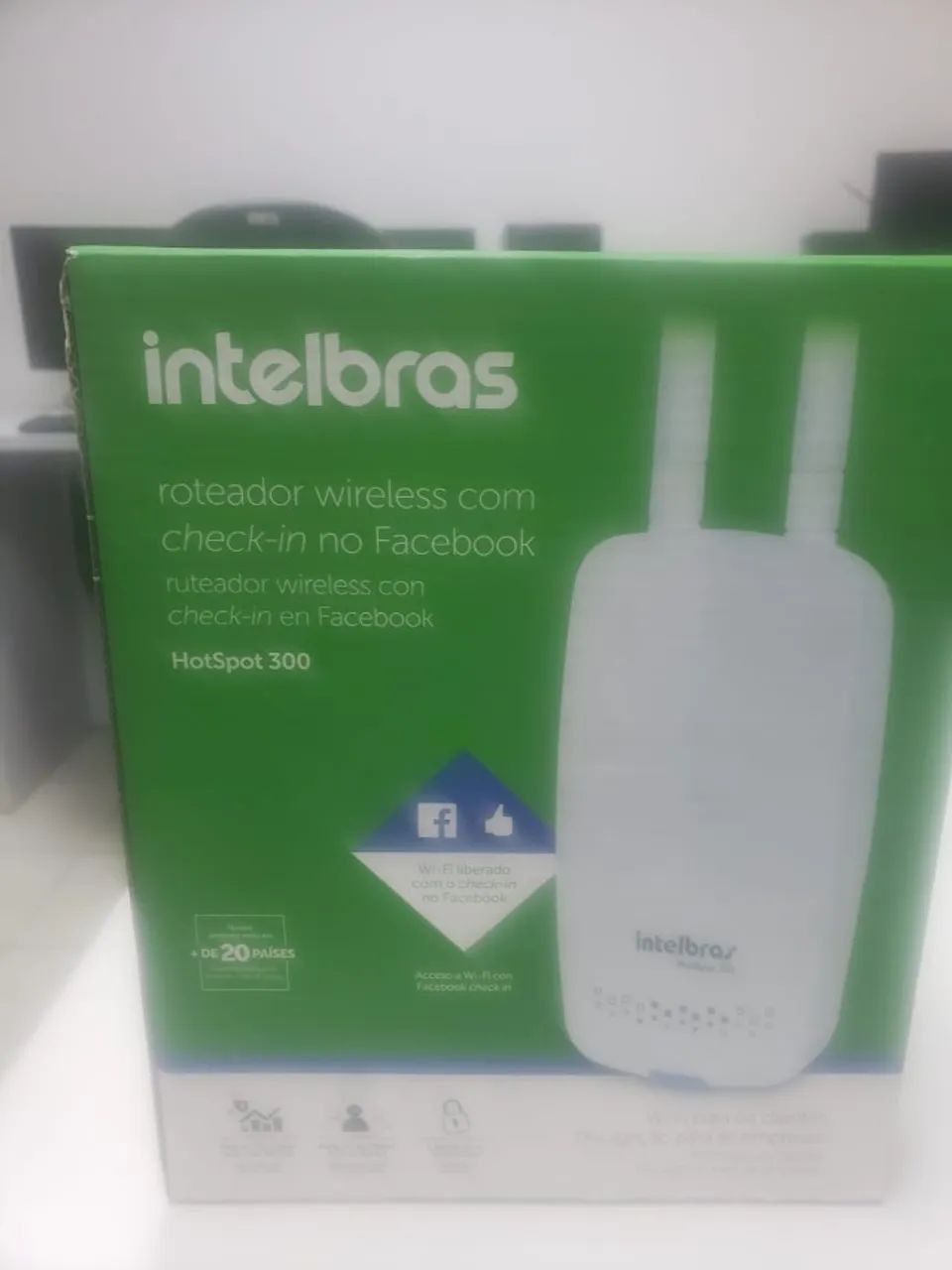 ROTEADOR WIFI INTELBRAS HOTSPOT 300 - Foto 2