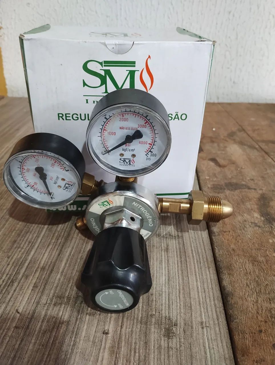 Regulador de pressão nitrogênio 