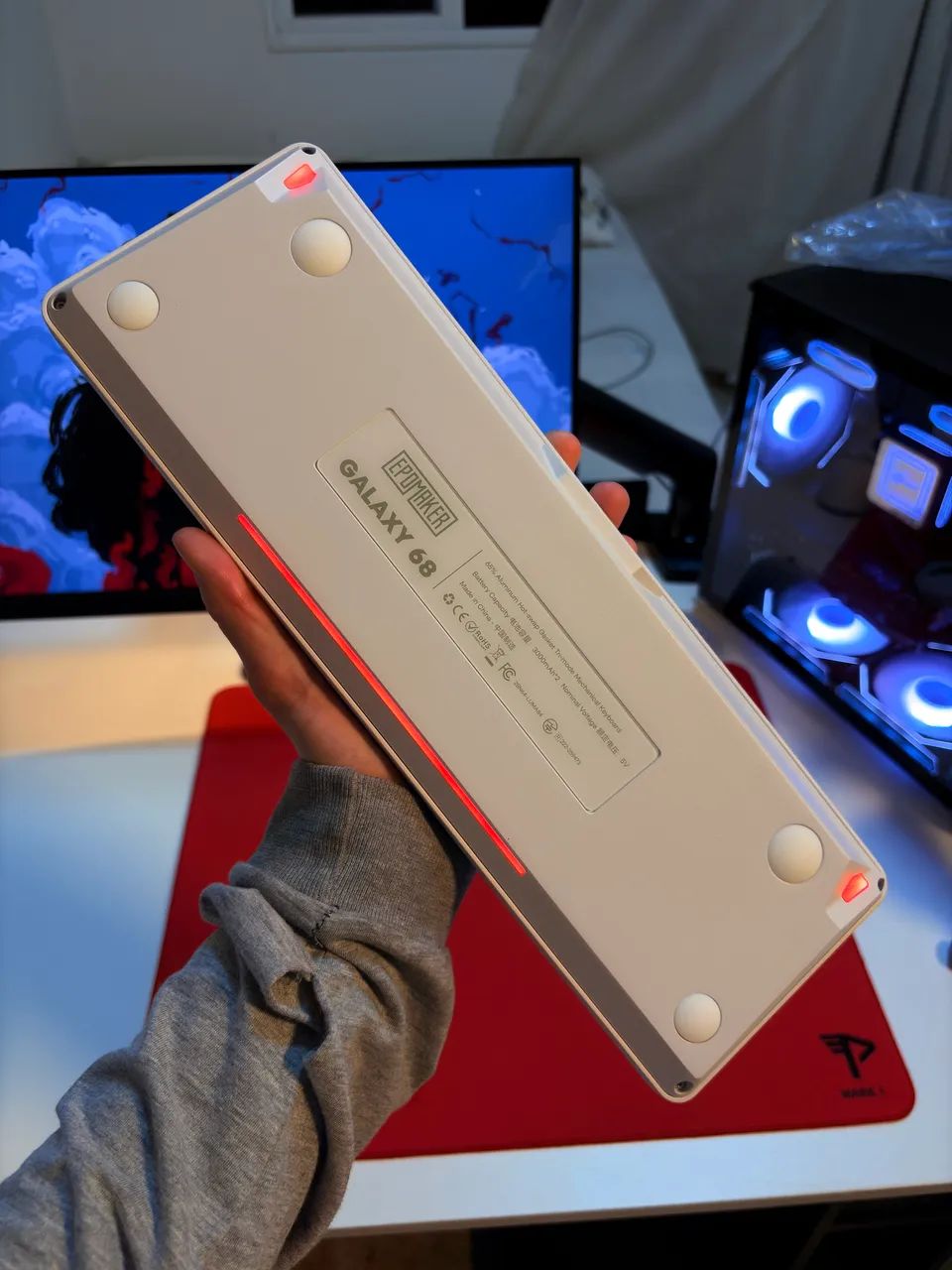 Teclado Epomaker Galaxy68 - Foto 5