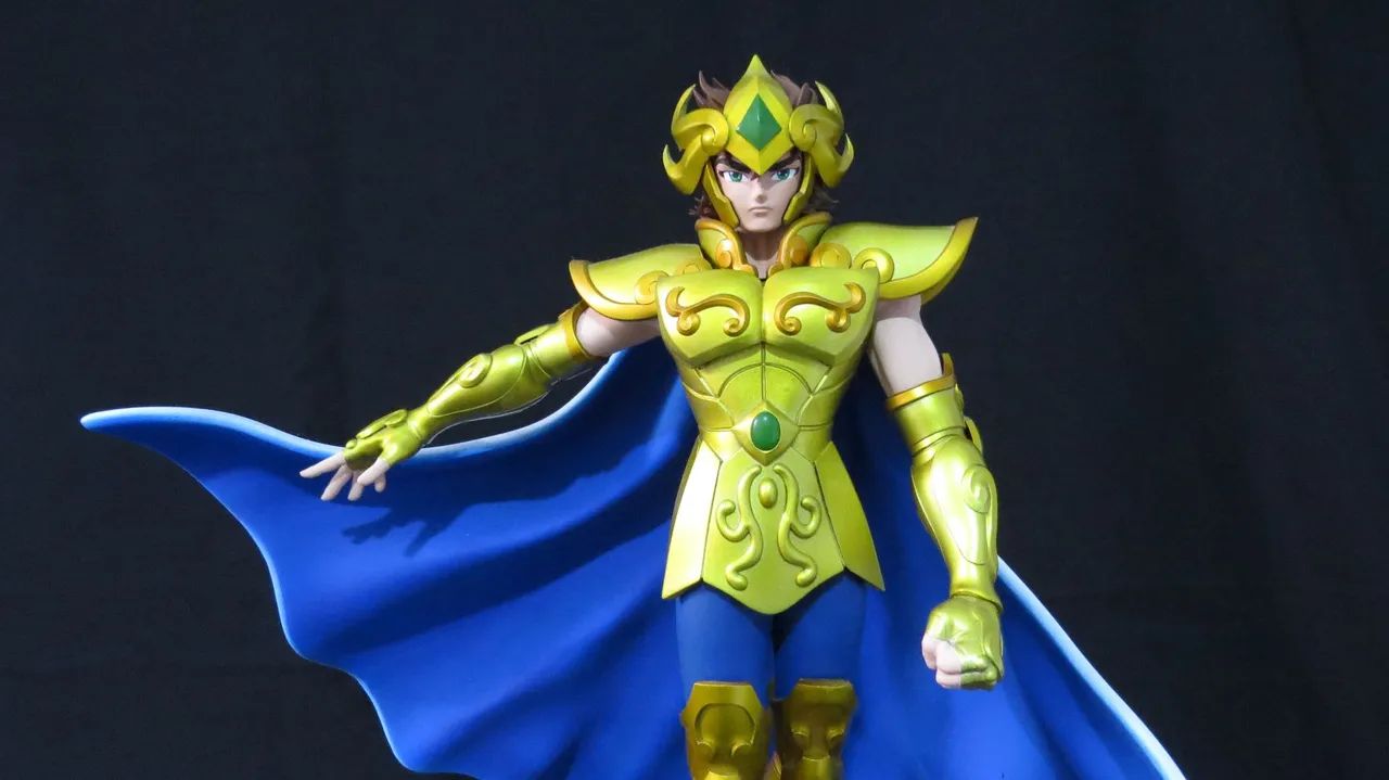 Action Figure Cavaleiro dos zodíaco de Leão - Foto 2