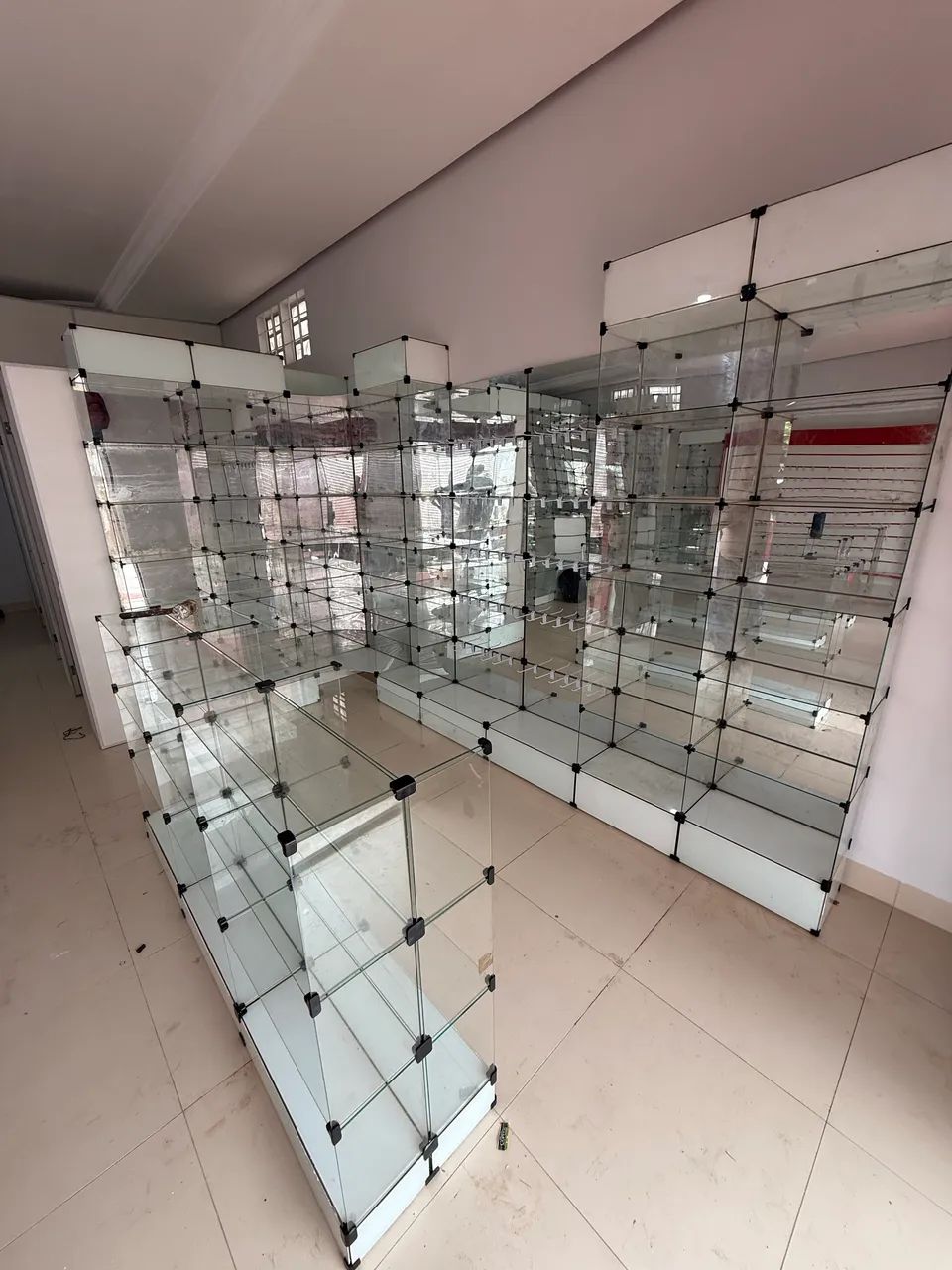 Drogaria de vidro