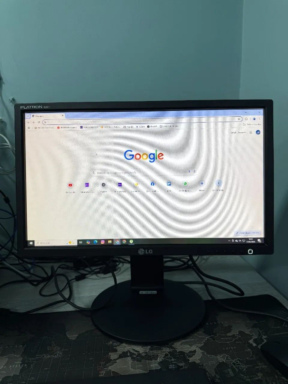 Monitor LG E2011P 20P Widescreen Base Regulável vga/dvi horizontal e vertical  - Foto 3