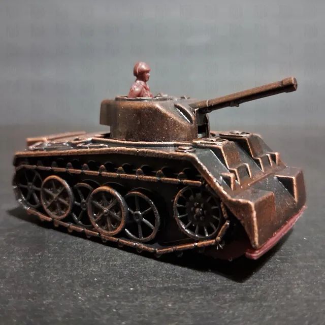 Apontador Colecionável Miniatura Metal Tanque De Guerra - Foto 3