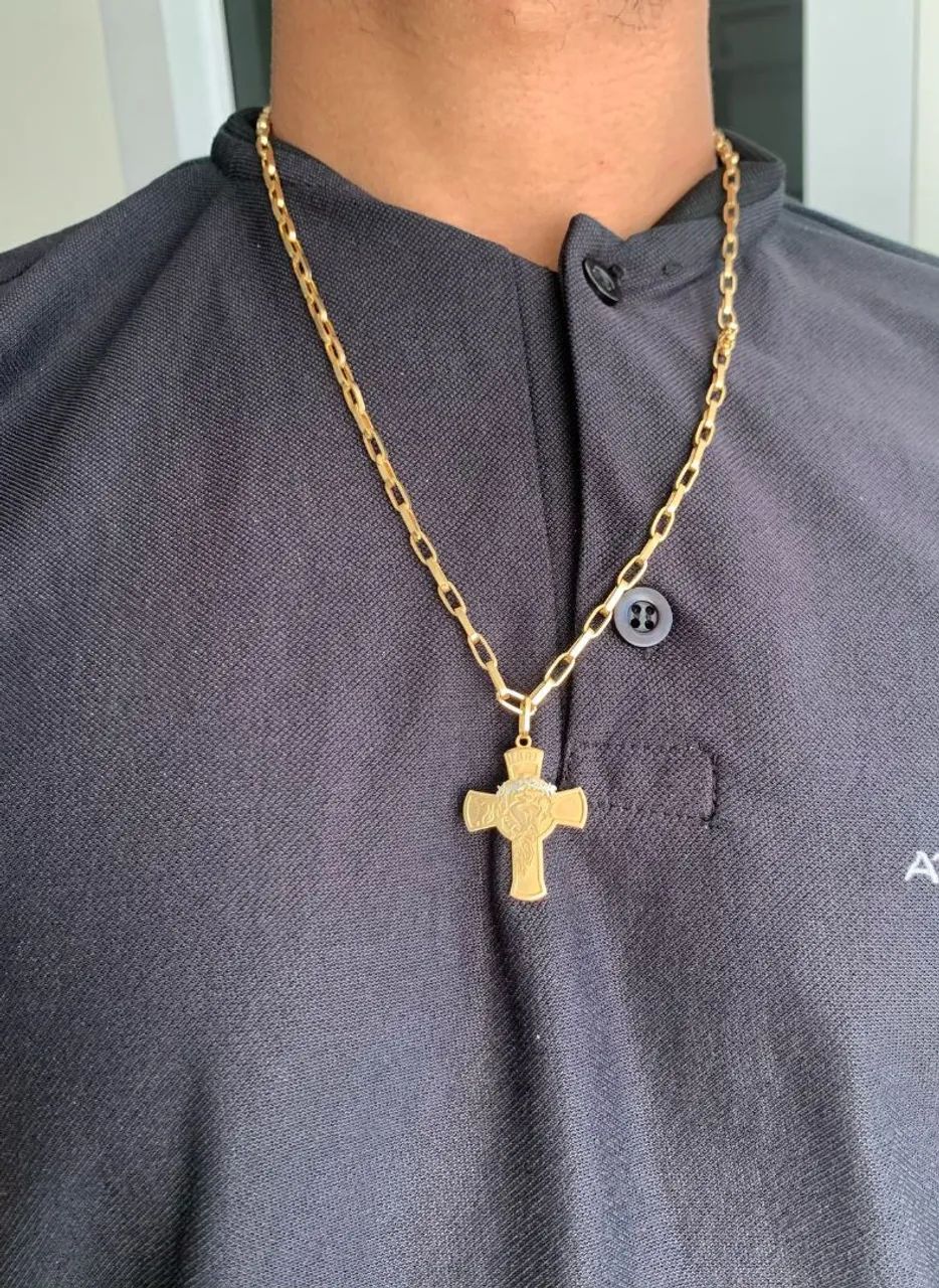 Corrente com pingente de Ouro 18k  - Foto 5