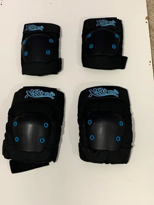 Kit de Proteção para Skate/ Patins/Bicicleta  X-Seven - Foto 2