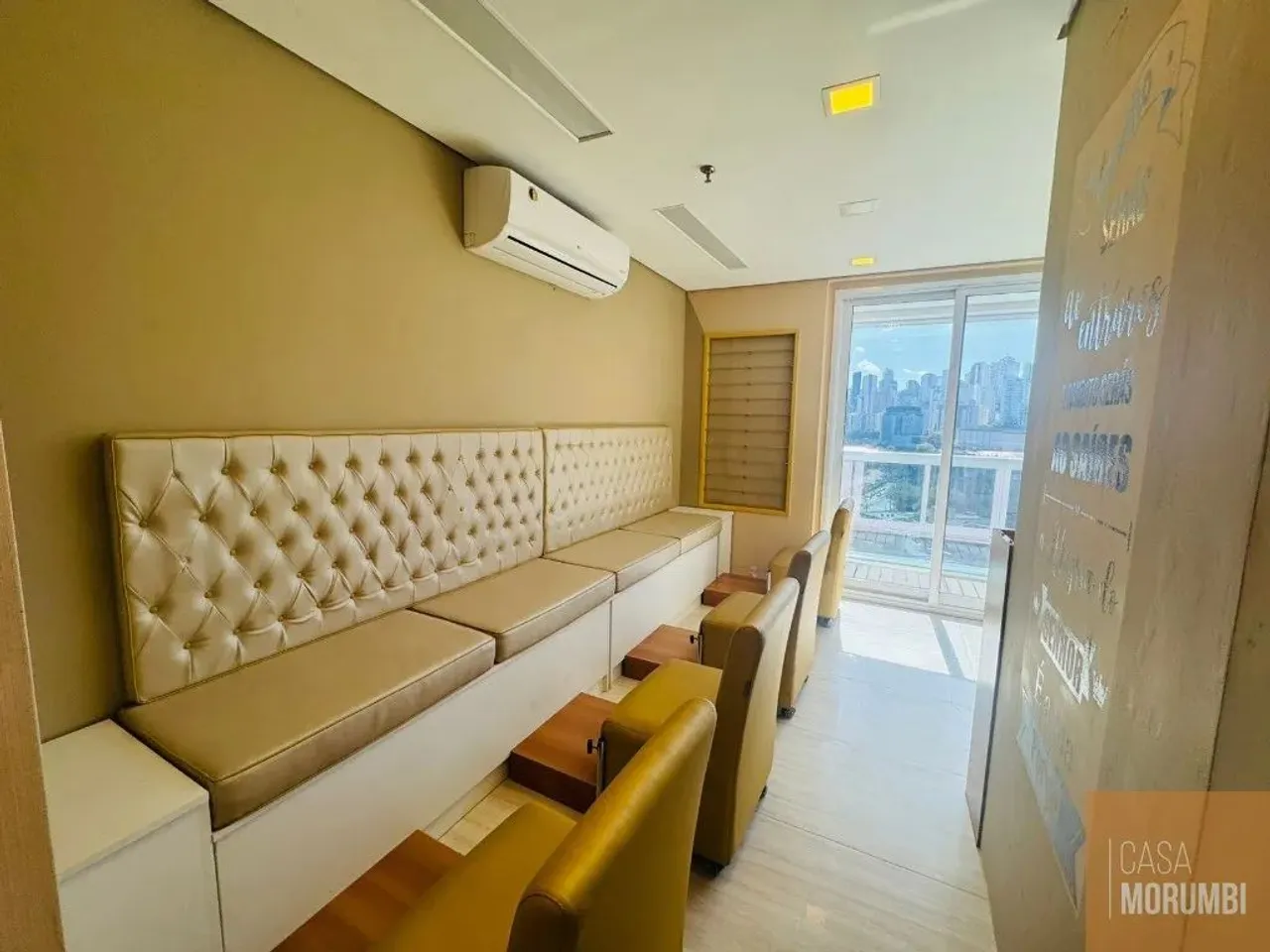 Sala comercial mobiliada para locação ideal e estética VL. ANDRADE Giovanni gronchi