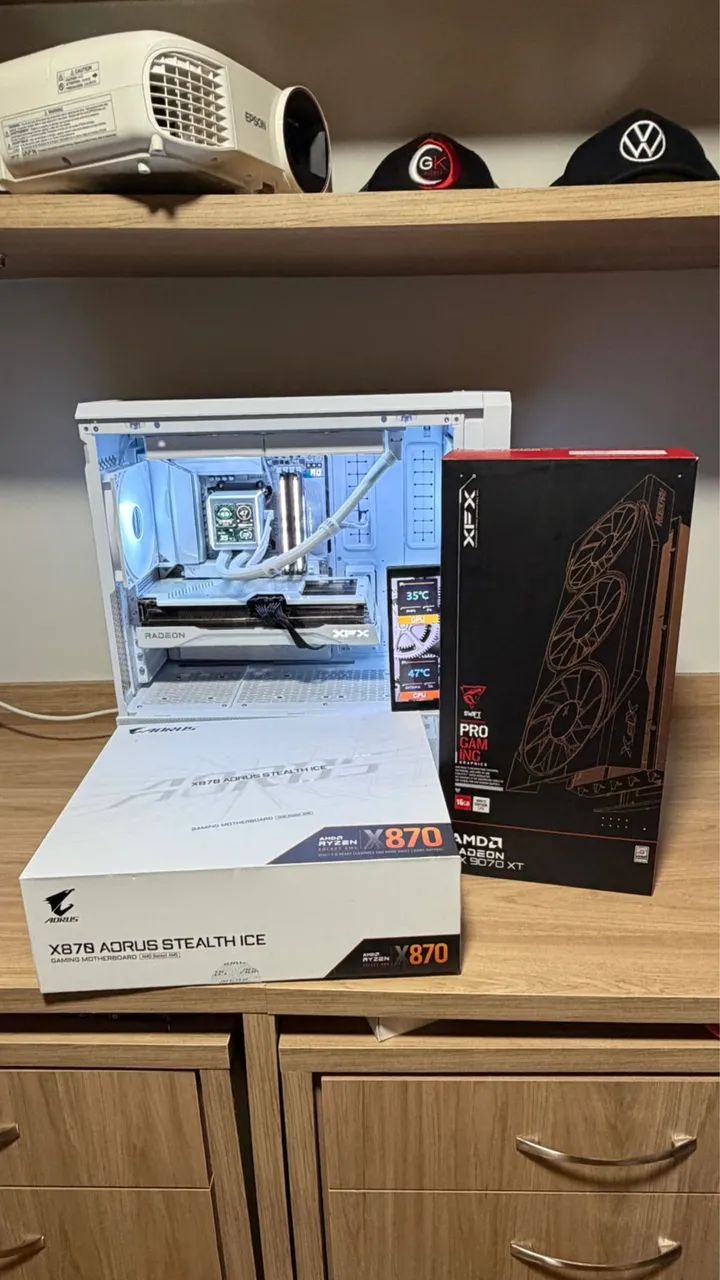 Pc gamer ryzen 7 7800x3d lian li - Foto 4