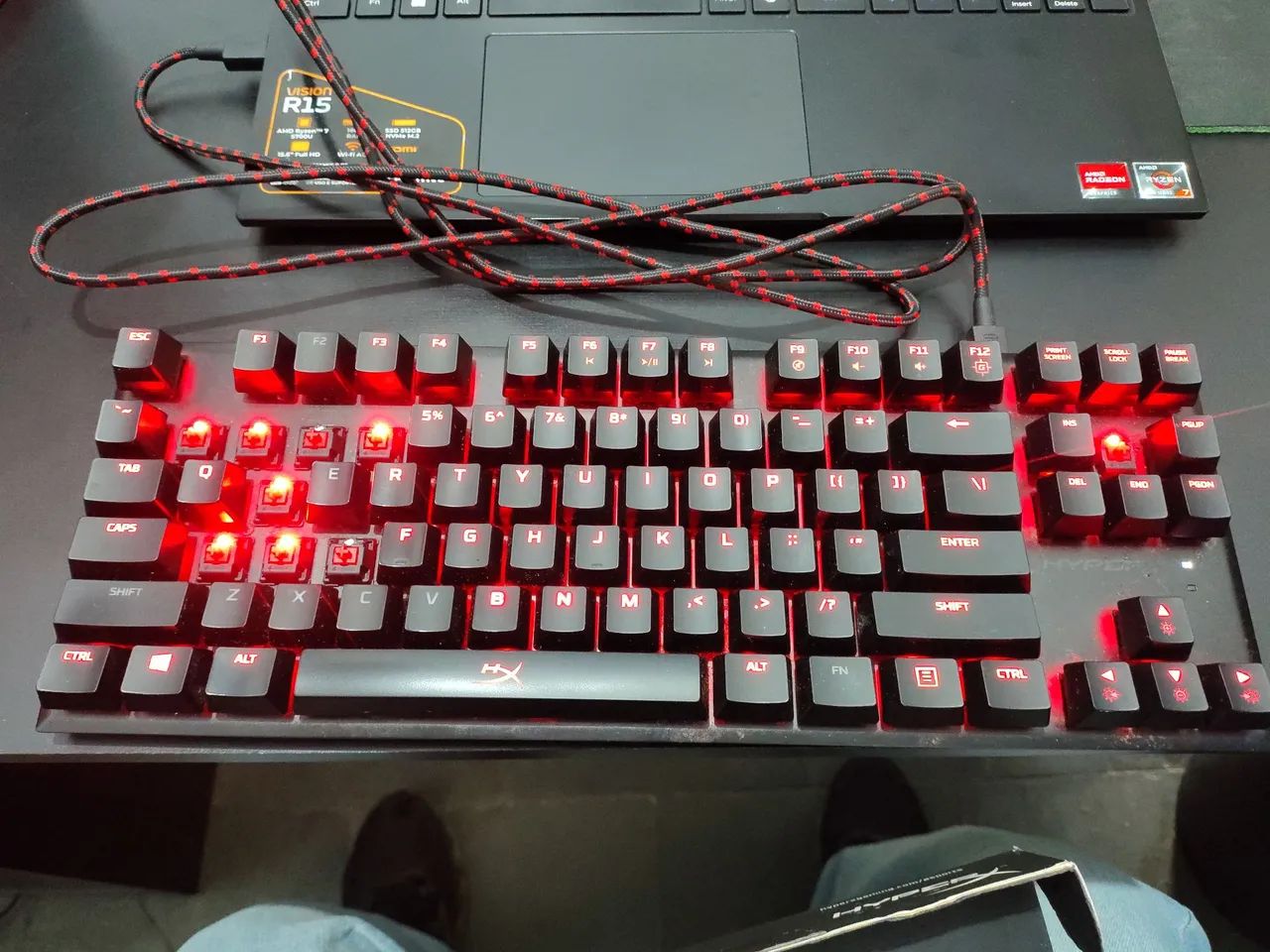 Teclado Gamer Mecânico Alloy FPS PRO Hyperx - Foto 6