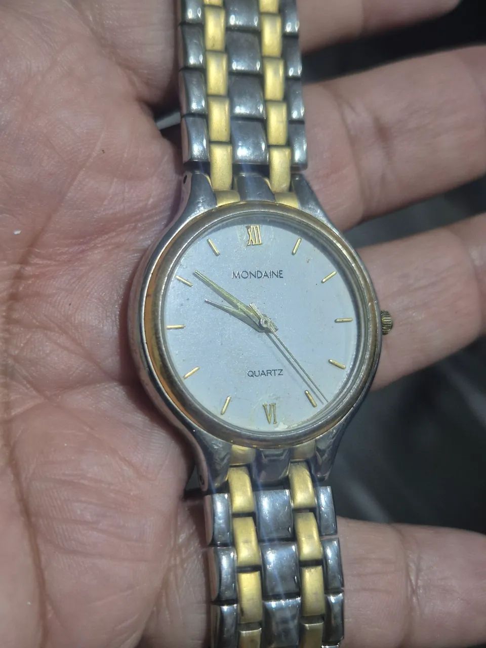 Relógio MONDAINE À QUARTZ    -  FUNCIONANDO PERFEITAMENTE - Foto 2