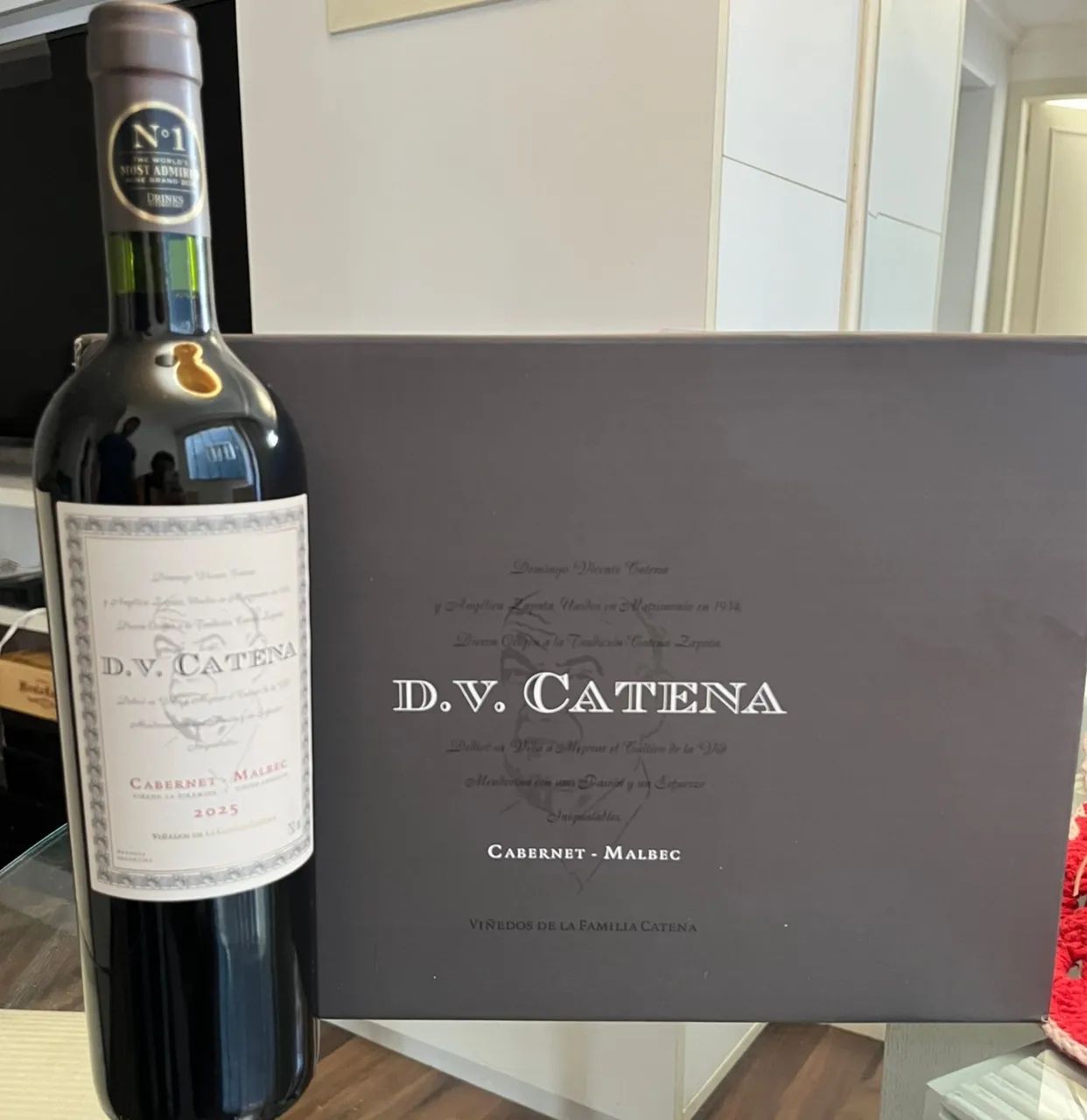 Caixa com 6 vinhos D.V. Catena Cabernet Malbec 2025