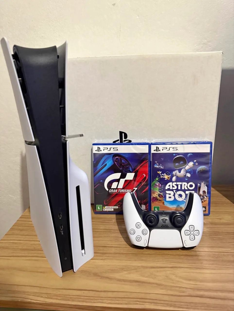 PlayStation 5 Slim Mídia Física 1TB Memória 