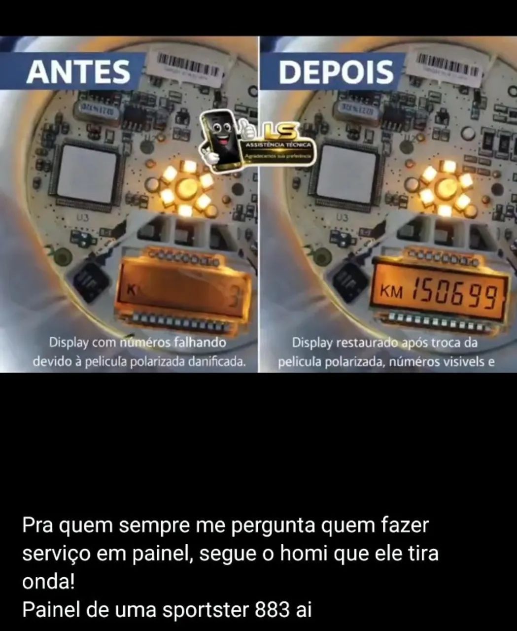 Manutenção de Painel de Moto | Diagnóstico e Reparo - Foto 2