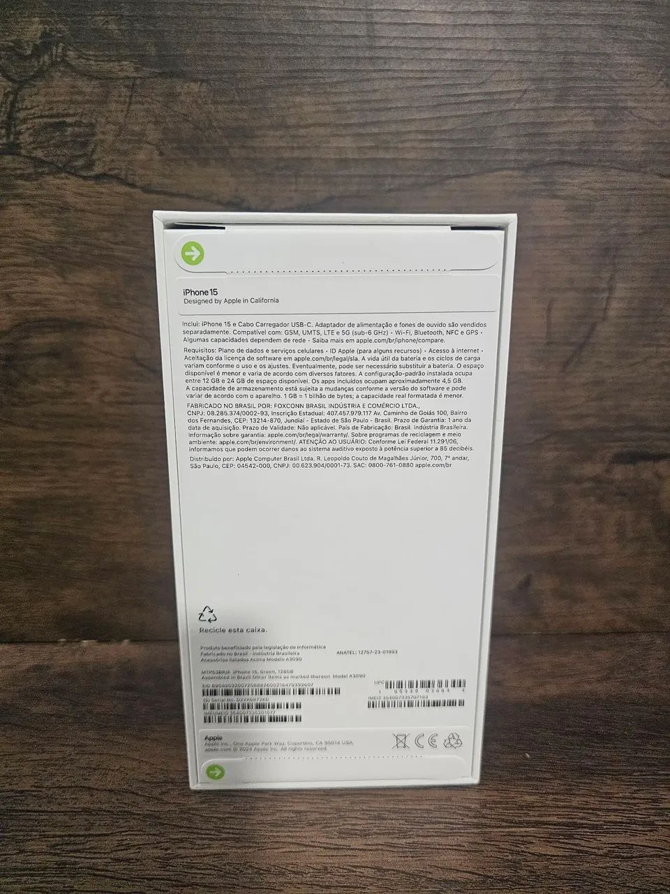 Apple Iphone 15 128GB verde - Foto 2