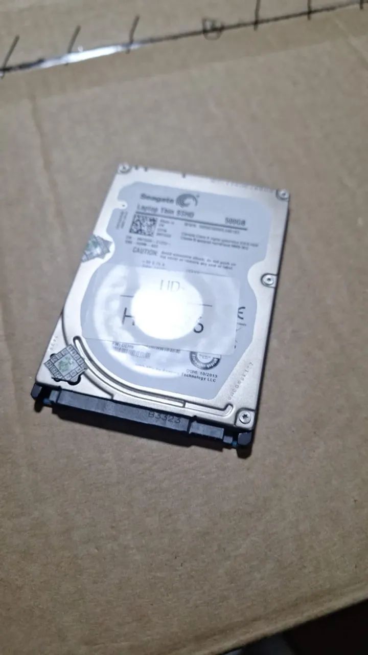 HD Seagate 500GB 2,5" SATA ST500LM - Notebook