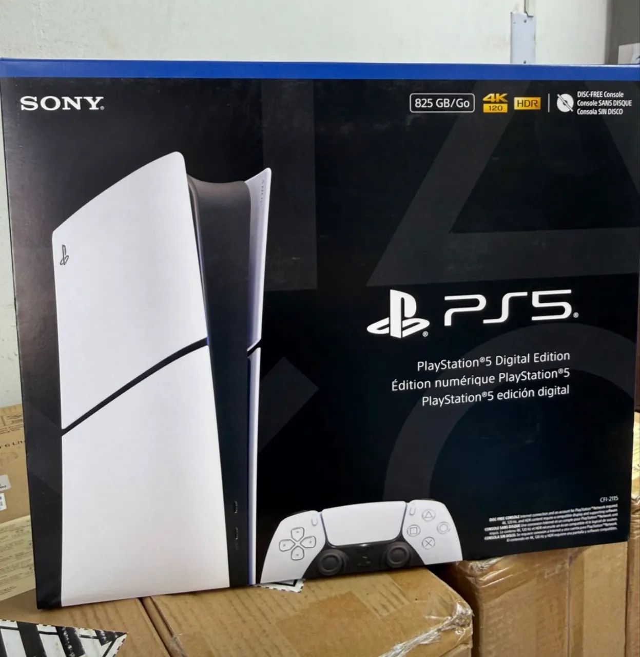 PS5 slim 825gb lacrado 