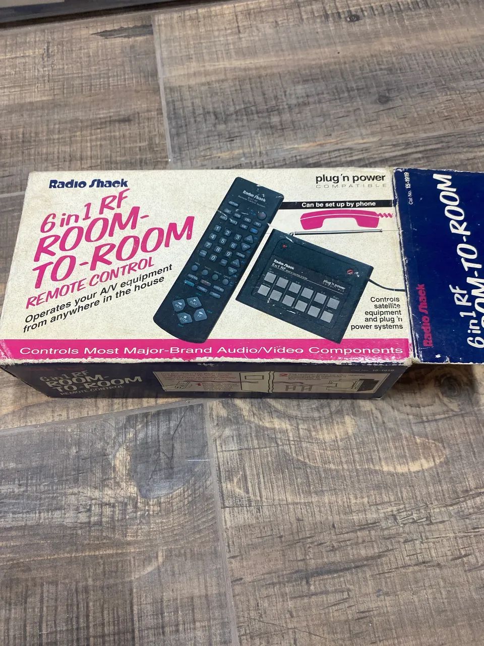 6 in 1 RF Room - To- Room remote control