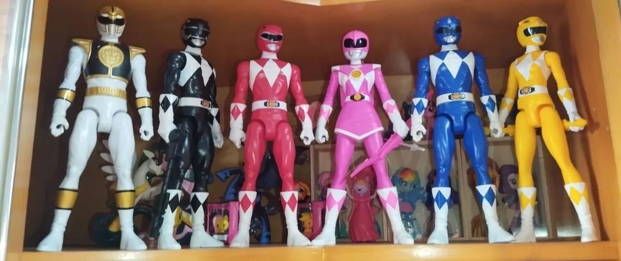 Coleção Mighty Morphin Power Rangers 30 cm - Hobbies e coleções