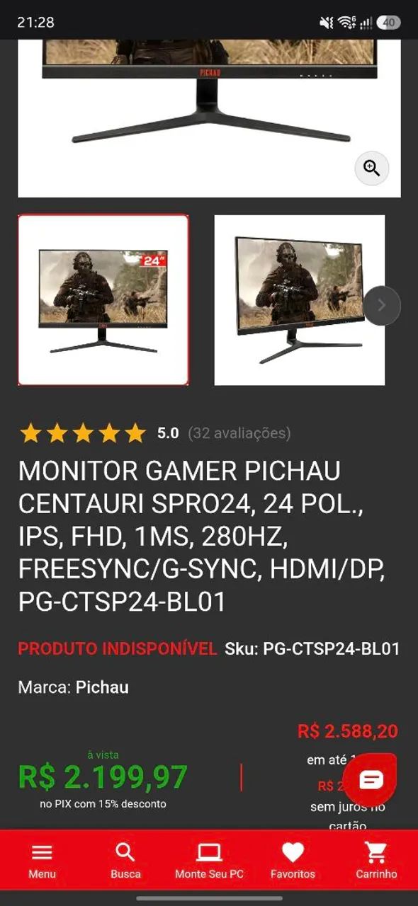 Monitor Gamer 280hz  - Foto 5