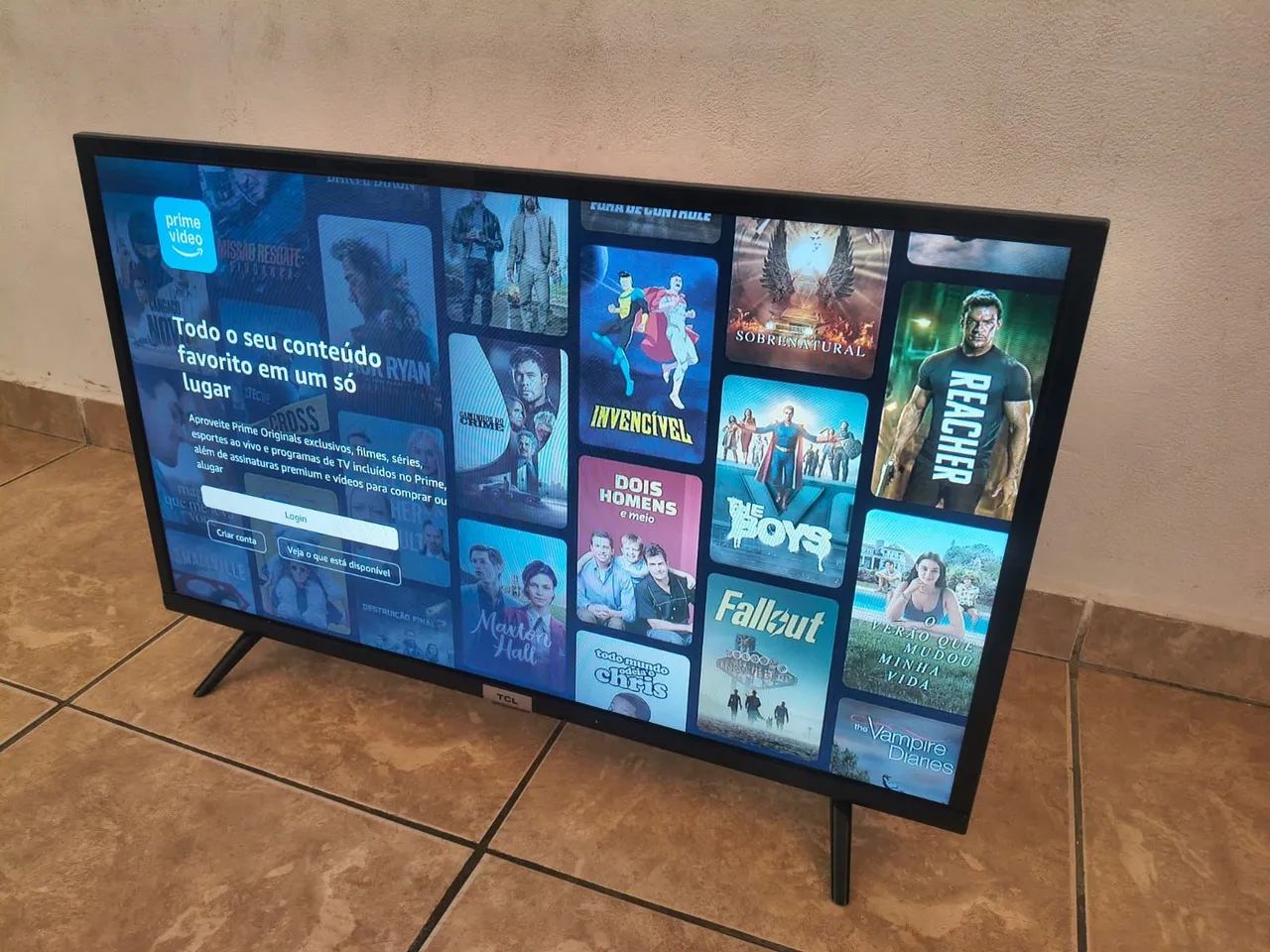 Vendo essa tv da TCL 32 polegadas smart 4k Android  - Foto 4