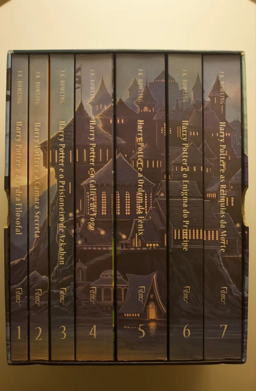 Livro Box Harry Potter De J. K. Rowling Coleção Série Completa 7 Livros Editora Rocco - Foto 6