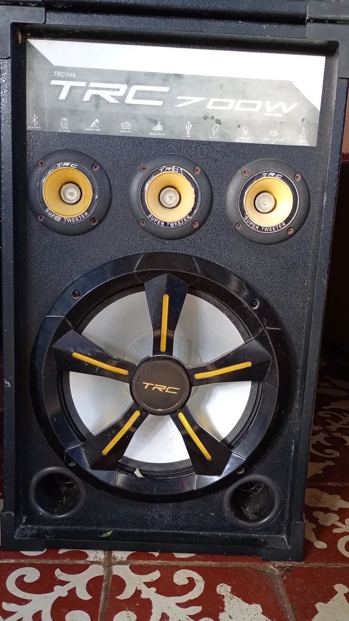 Caixa de Som amplificada TRC 700w - Foto 3