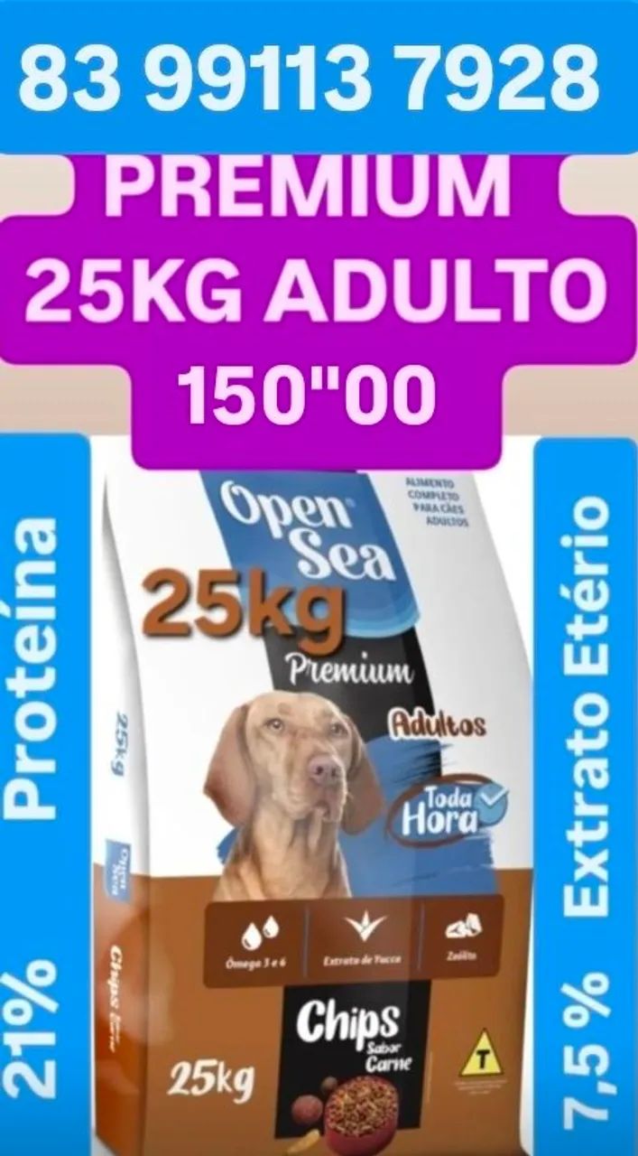 *PROMOÇÃO* RAÇÃO OPEN SEA  - Foto 3