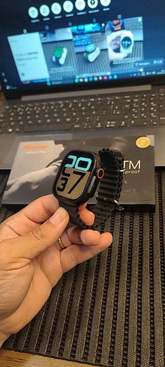 Smartwatch Ultra Pro Max séries 11 - responde whatsapp  - Foto 3