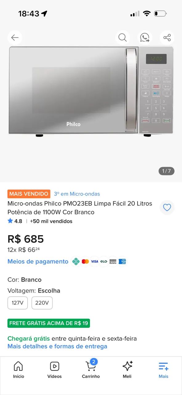Micro-ondas Philco - Foto 5