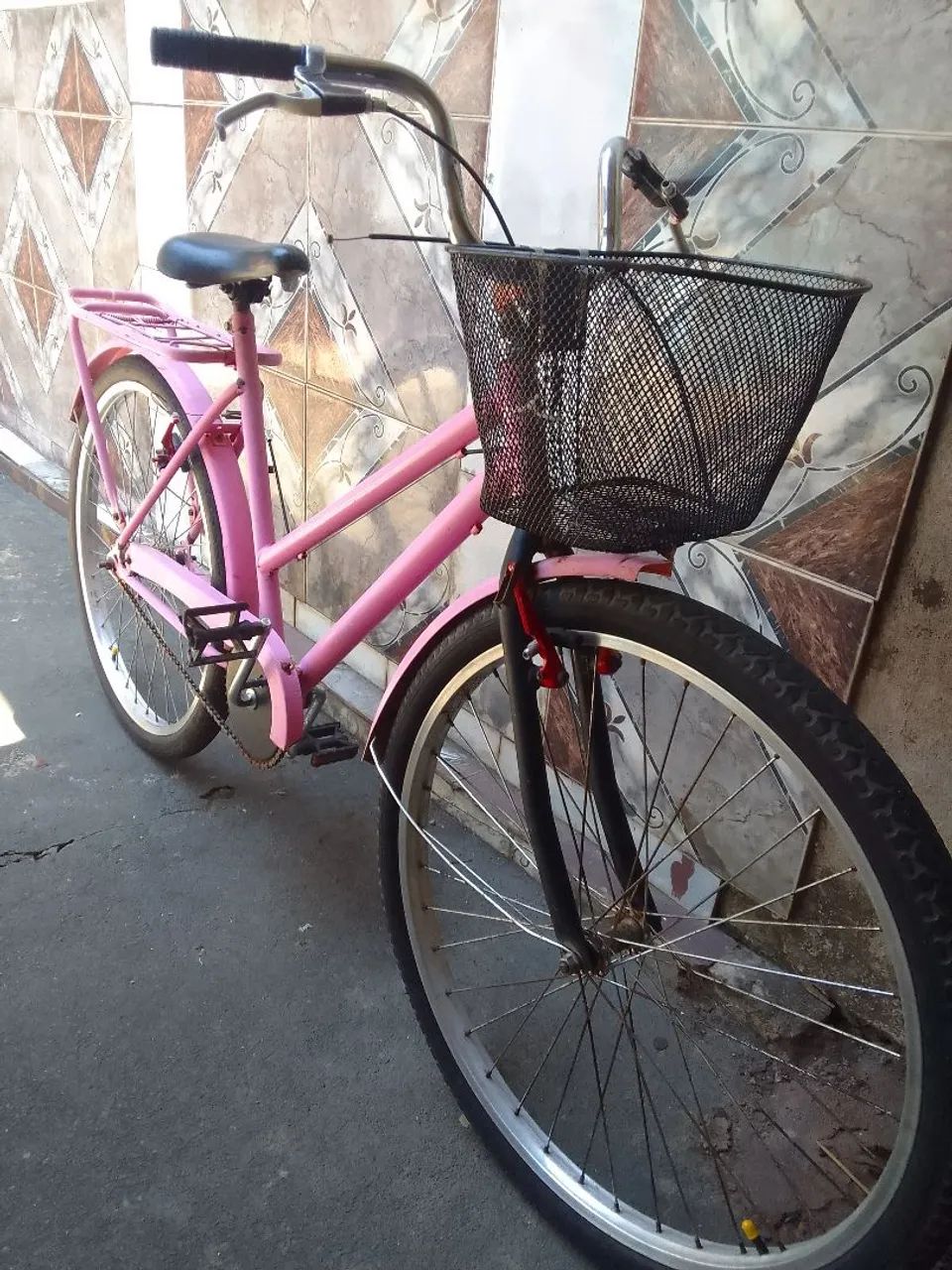 Bicicleta rosa  - Foto 4