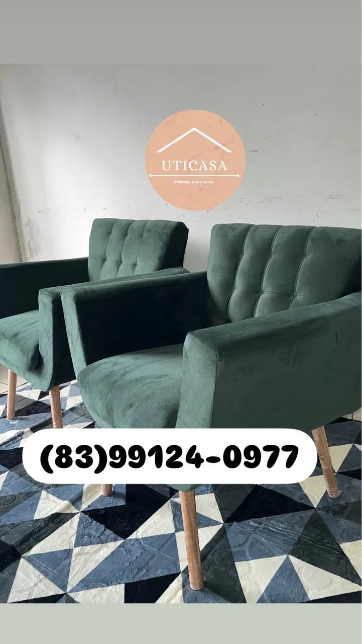 POLTRONAS COM VALORES PROMOCIONAL- NOVOS  - Foto 2