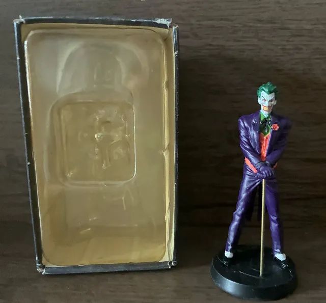 Miniaturas Eaglemoss Dc Comics - Coringa ( Joker ) - RARO - Foto 2
