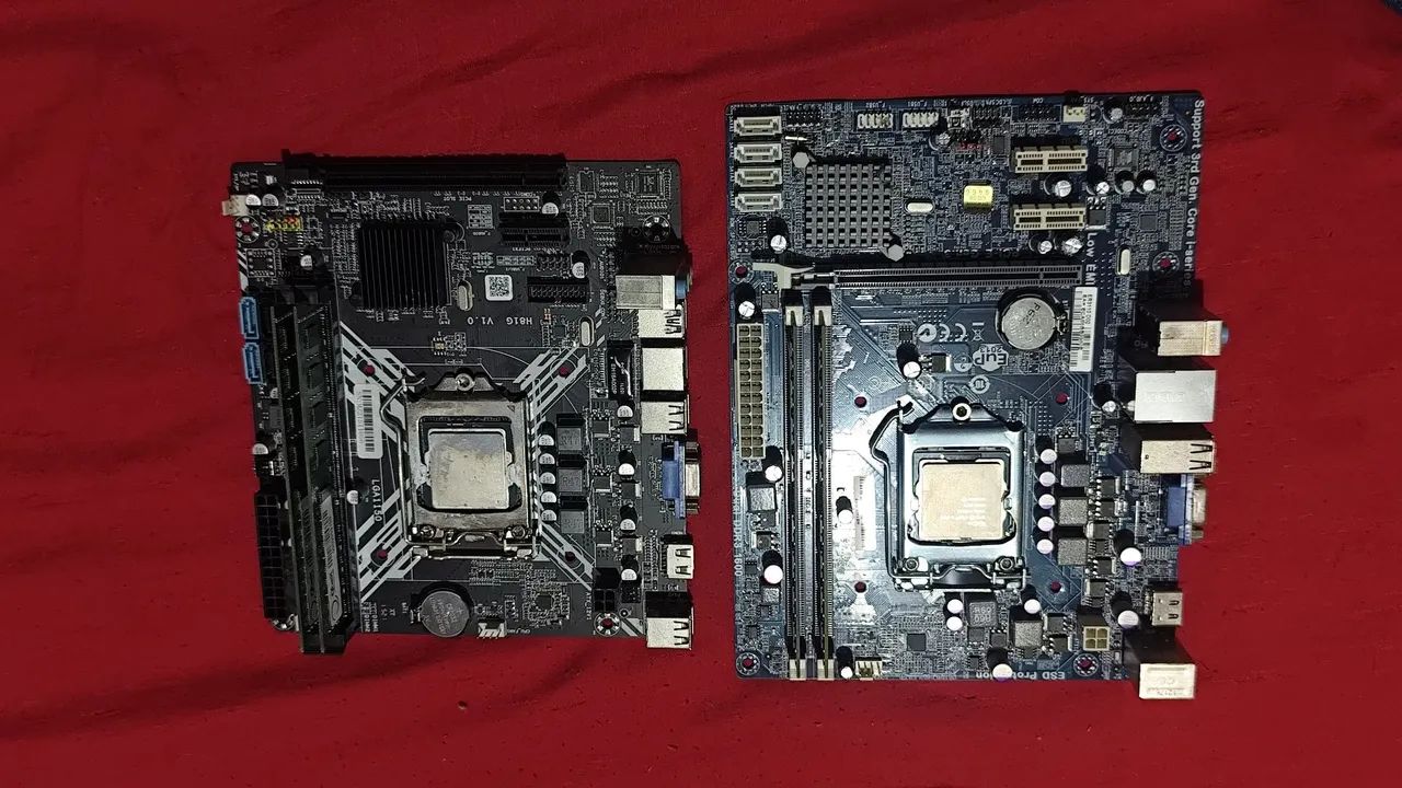 Kit placa mãe processador memória 
