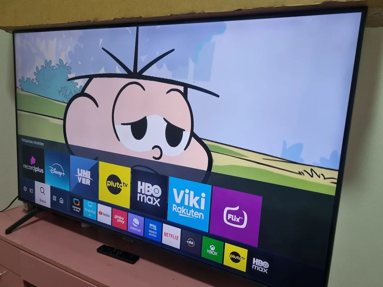 TELÃO SMART SAMSUNG TIZEN 4K UHD CRISTAL 50