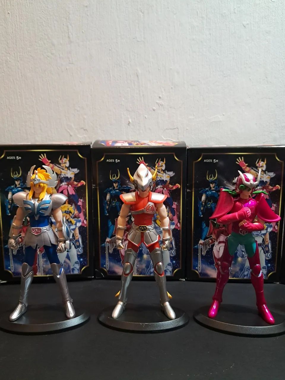 Kit 5 Action Figure Cavaleiros do Zodíaco - Foto 5