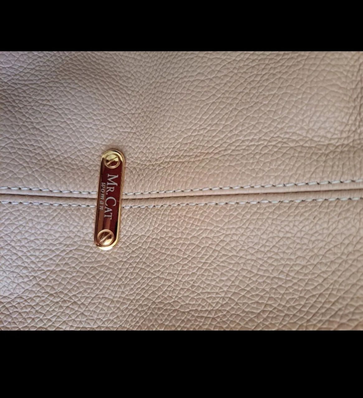 Bolsa em couro legítimo da M. Cat - Foto 4