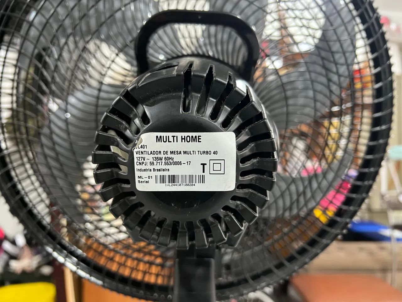 Ventilador de Mesa Multi Turbo 40 com Defeito - Foto 5