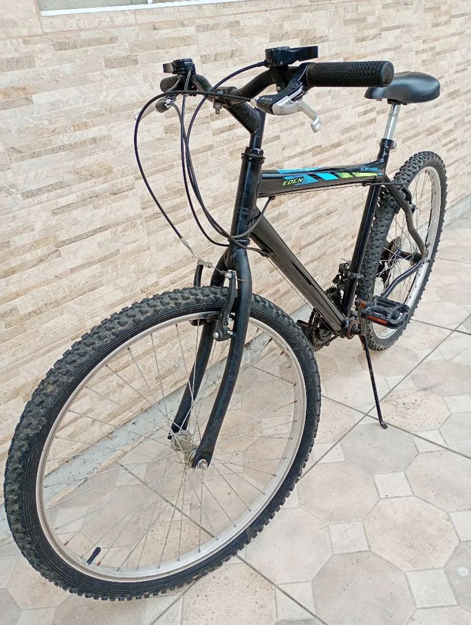 Bicicleta revisada funcionando tudo !