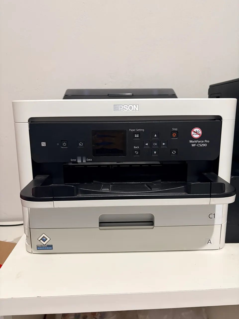 Impressora EPSON WOKFORCE pro WF-5290 / pouco tempo de uso + bulk
