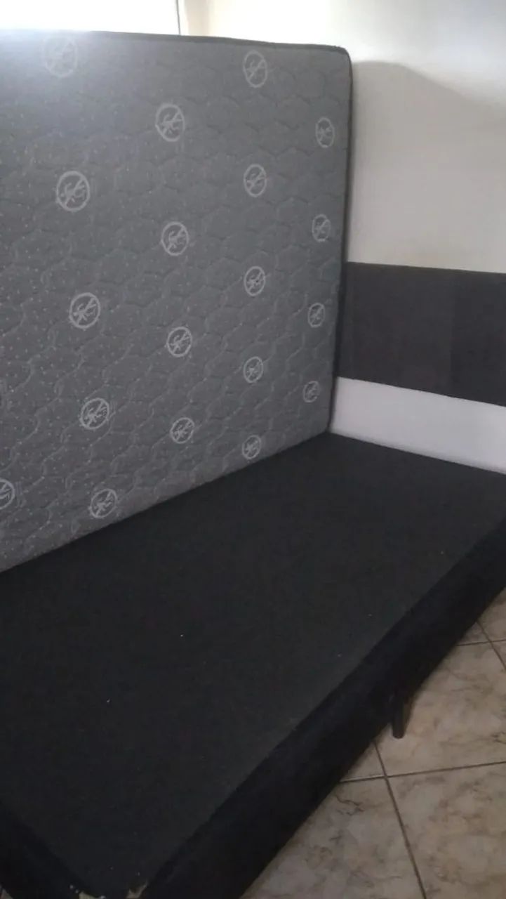 CAMA CASAL (COLCHÃO E BASE) - Foto 2